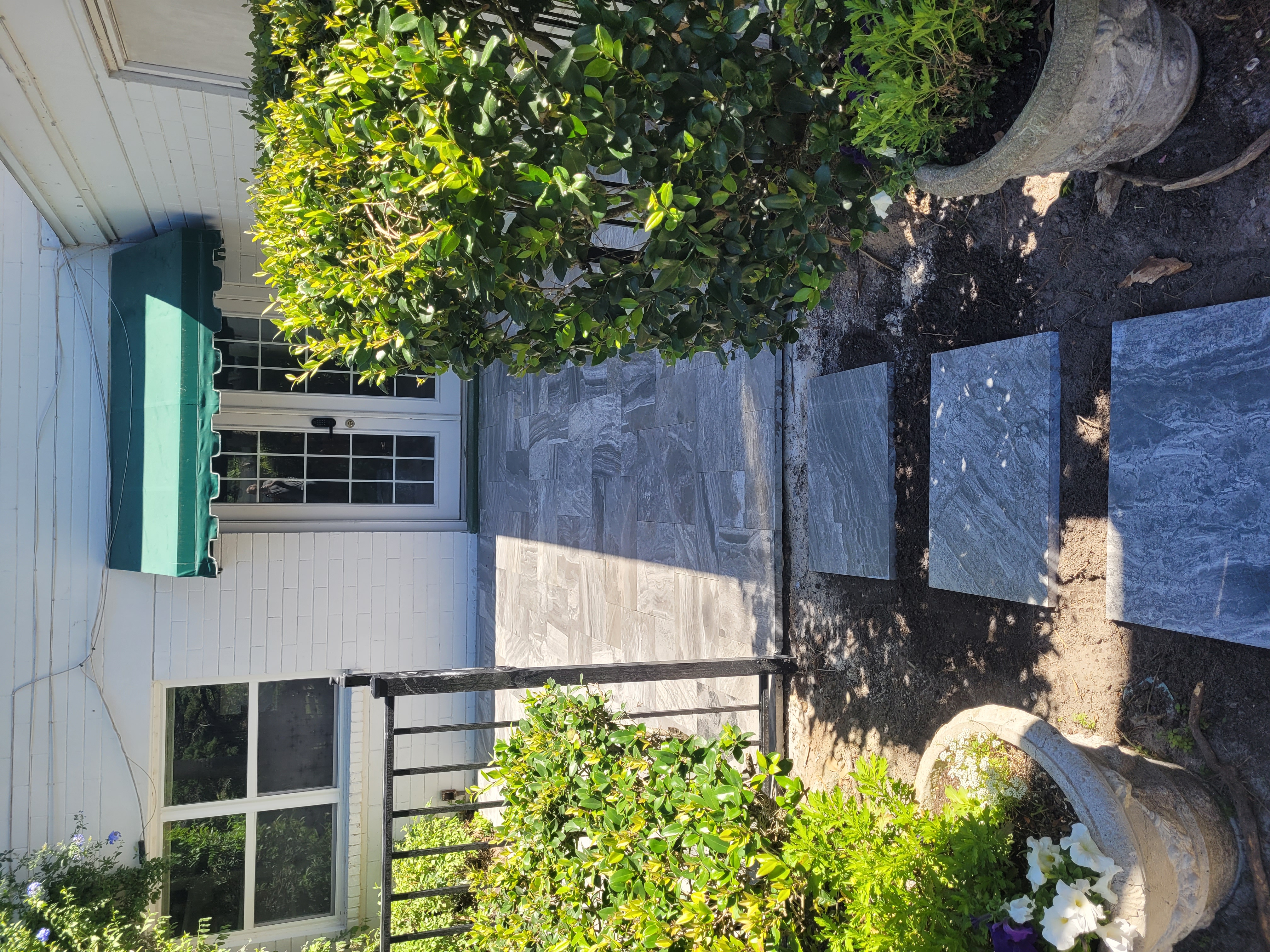 Natural marble patio Jacksonville