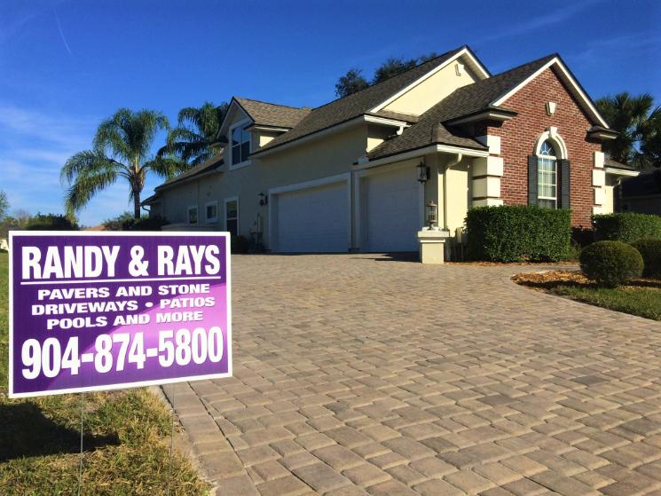 Paver driveway Low Country Jacksonville Florida