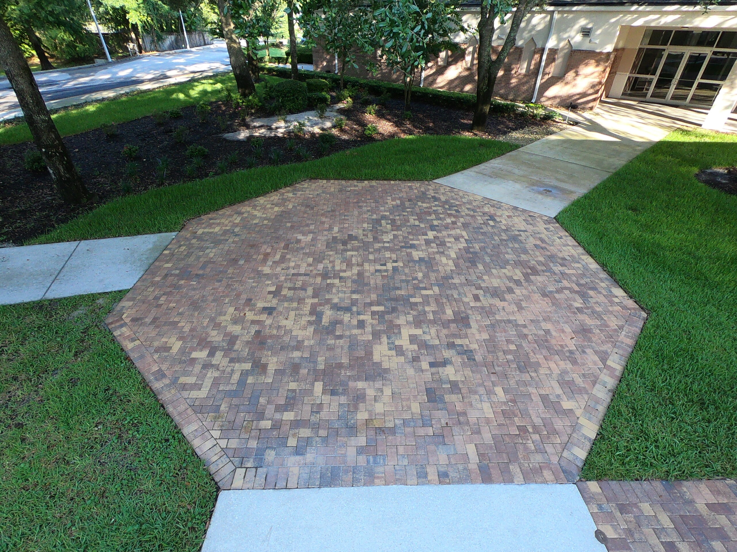 Commercial paver installation St Johns Florida