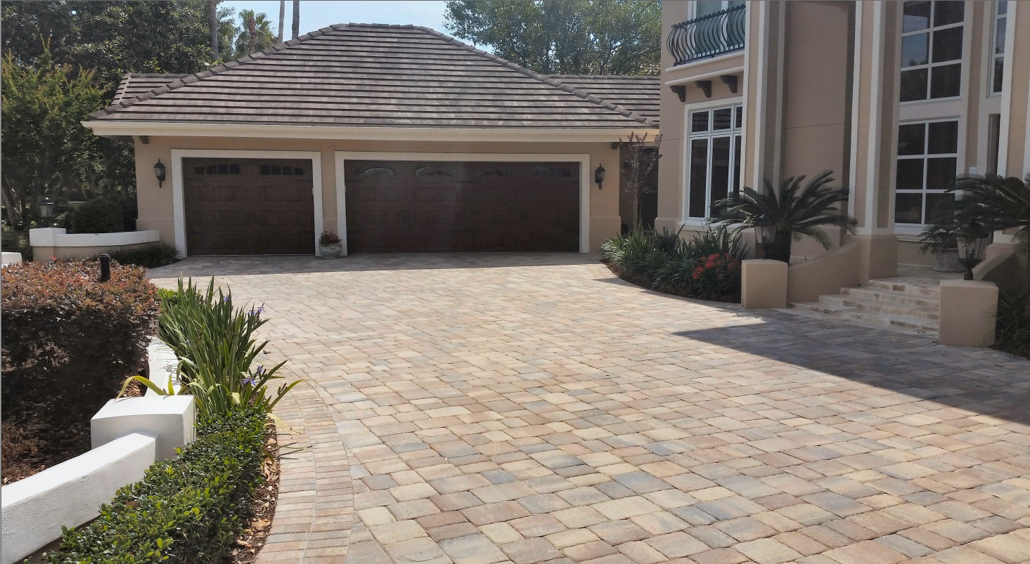 Paver driveway Ponte Vedra Florida